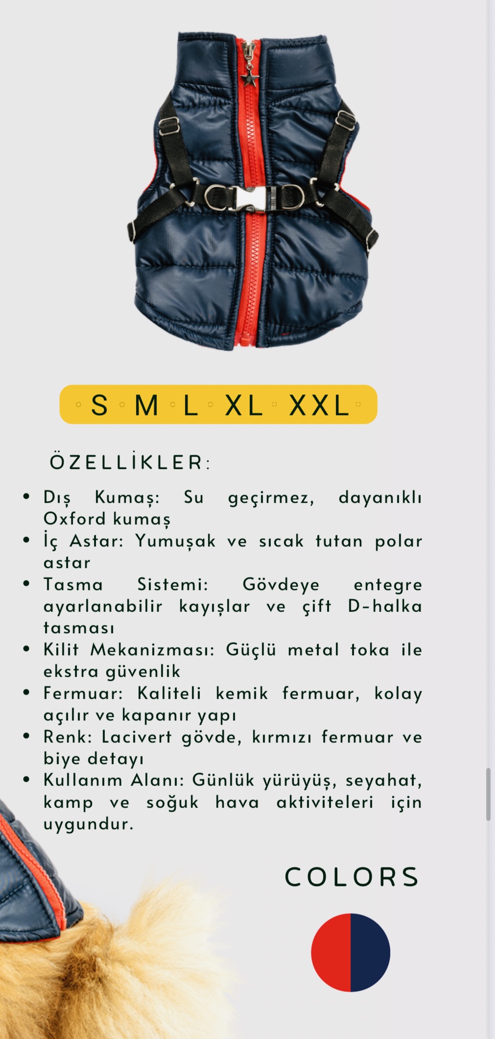 TASMALI YELEK LACİVERT